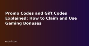 Promo Codes and Gift Codes Explained: How to Claim and Use Gaming Bonuses